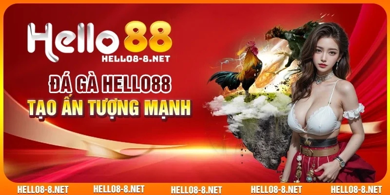 Đá gà Hello88 tạo ấn tượng mạnh